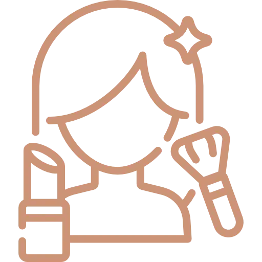 Vánoční focení makeup