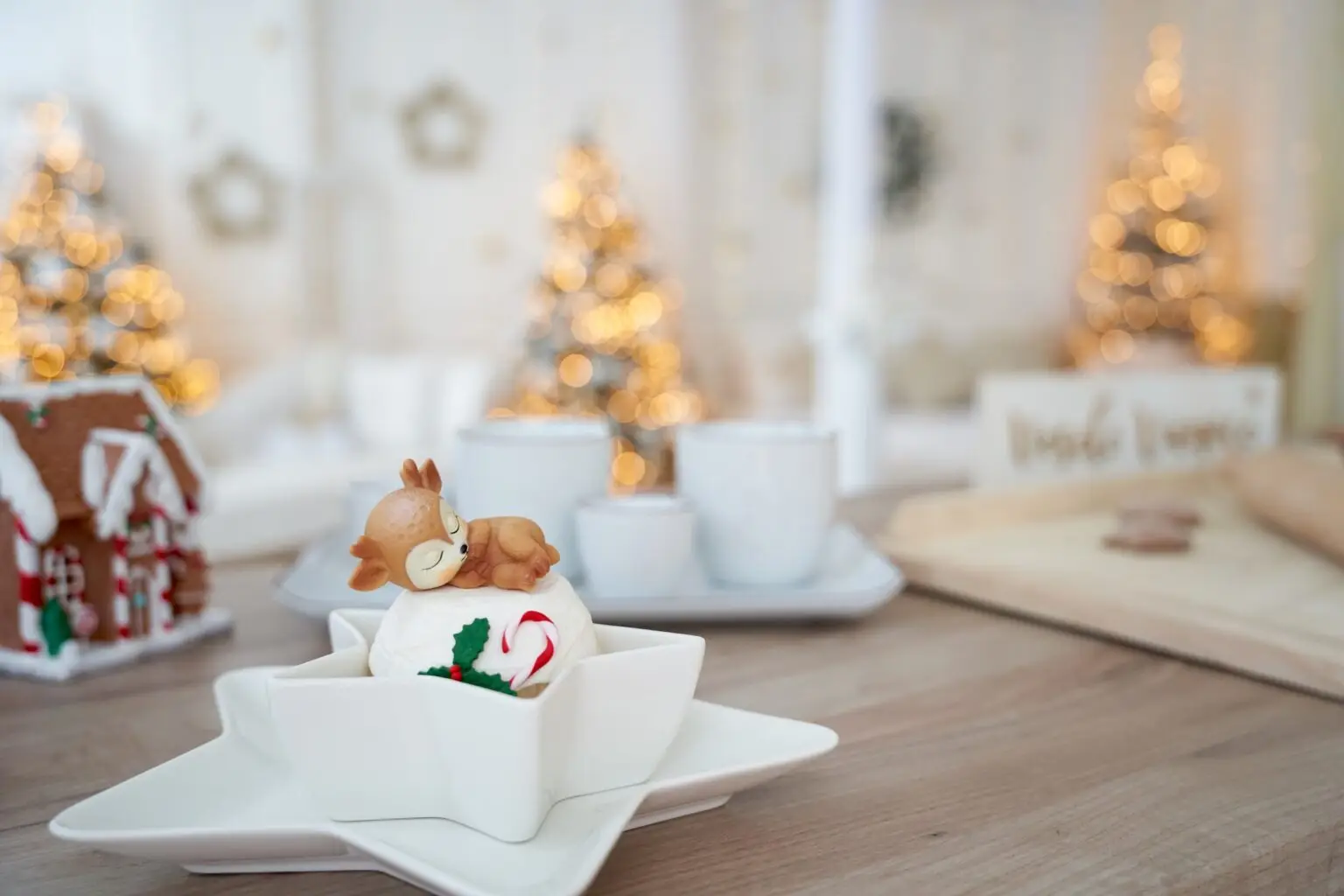 Vánoční focení kuchyň